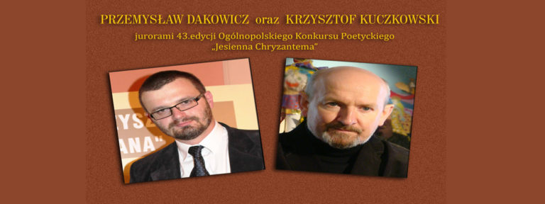 Znamy skład jury konkursu poetyckiego „Jesienna Chryzantema”