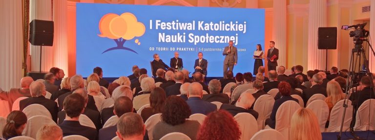 Podsumowanie I Festiwalu Katolickiej Nauki Społecznej w Warszawie