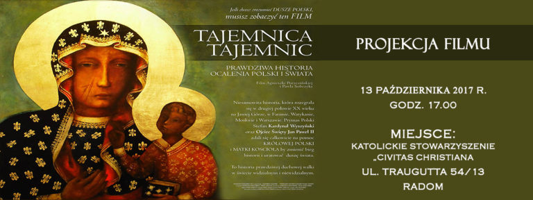 Projekcja filmu: Tajemnica Tajemnic