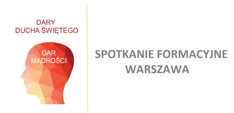 SPOTKANIE FORMACYJNE – WARSZAWA