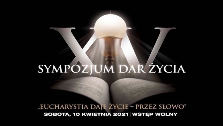 XV Sympozjum Dar Życia, 10.04.2021r., Skierniewice