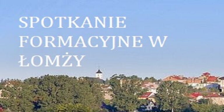 Spotkanie formacyjne w Łomży