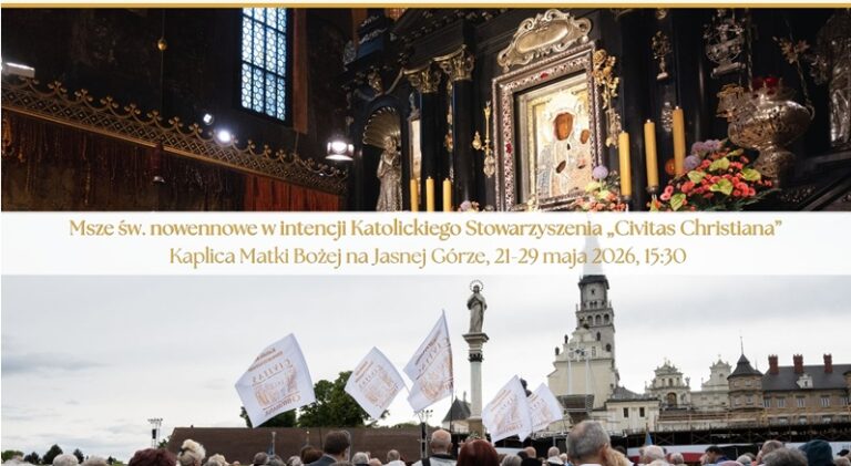 WSPÓLNA MODLITWA ZA&nbsp;CIVITAS CHRISTIANA